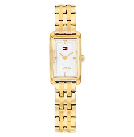 De Tommy Hilfiger horloge model 1782863 combineert stijl en functionaliteit. Dit horloge beschikt over een elegant ontwerp met een roestvrijstalen kast en een comfortabele armband. Ideaal om zowel casual als formele outfits compleet te maken. Draag het met vertrouwen naar werk of speciale gelegenheden voor een tijdloze, modieuze uitstraling.
