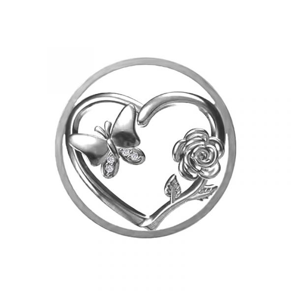MY iMenso 3324140 Insignia "Butterfly & Rose "