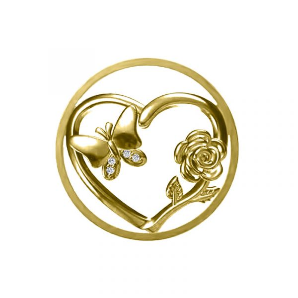 MY iMenso 3324141 Insignia "Butterfly & Rose"