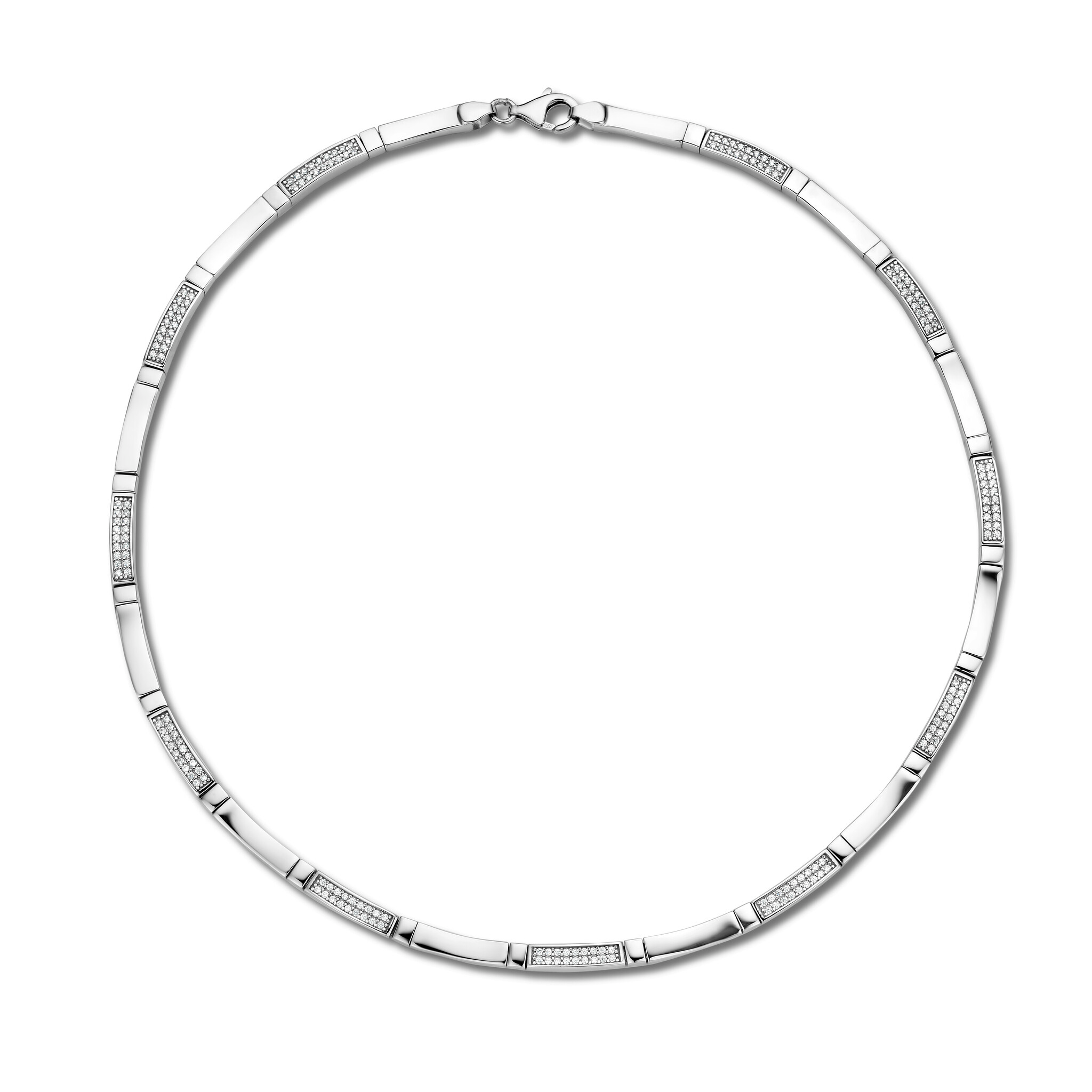Rosa di Luca 626.434.45 Collier met Zirkonia