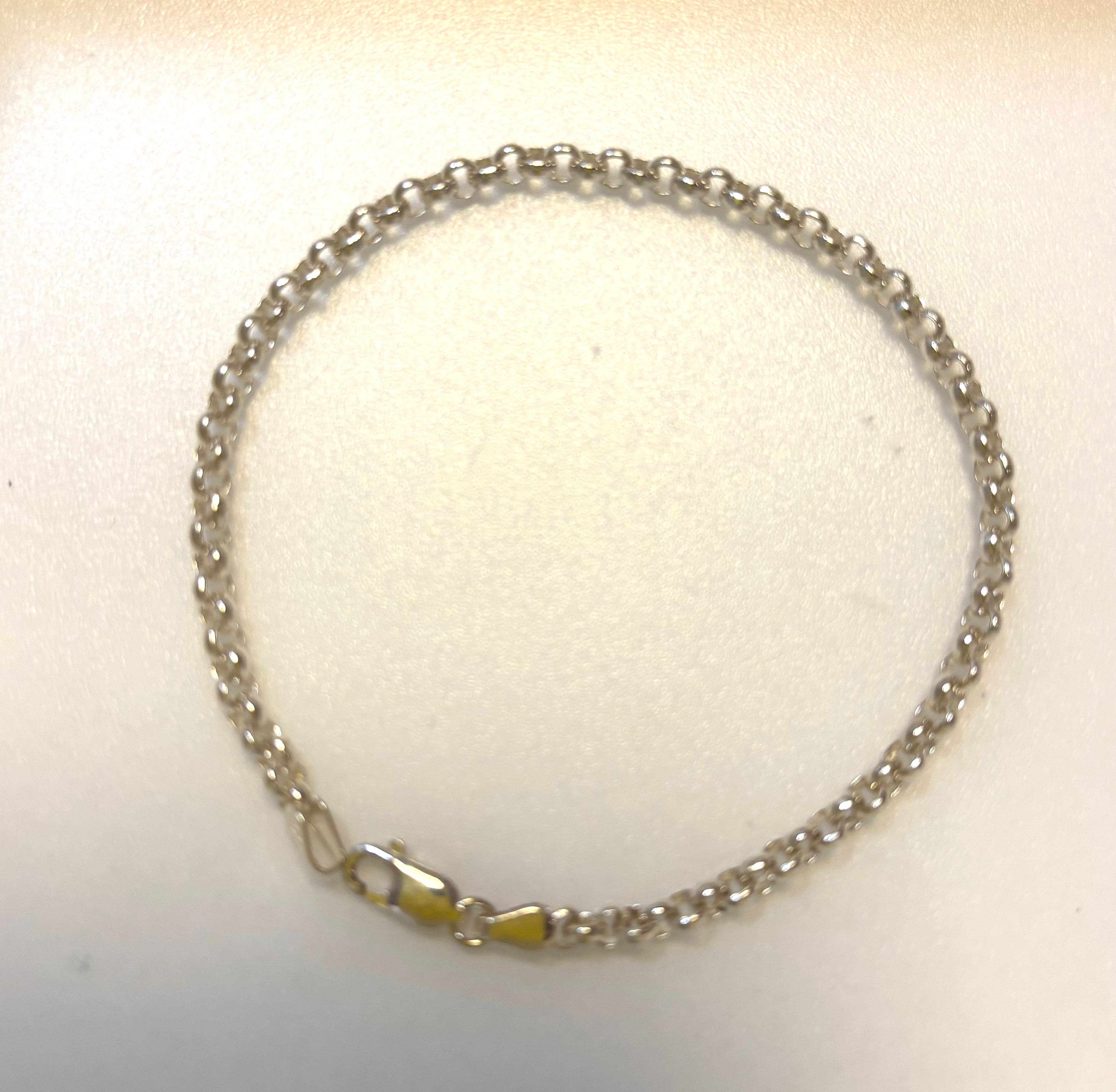 Jasseron armband zilver