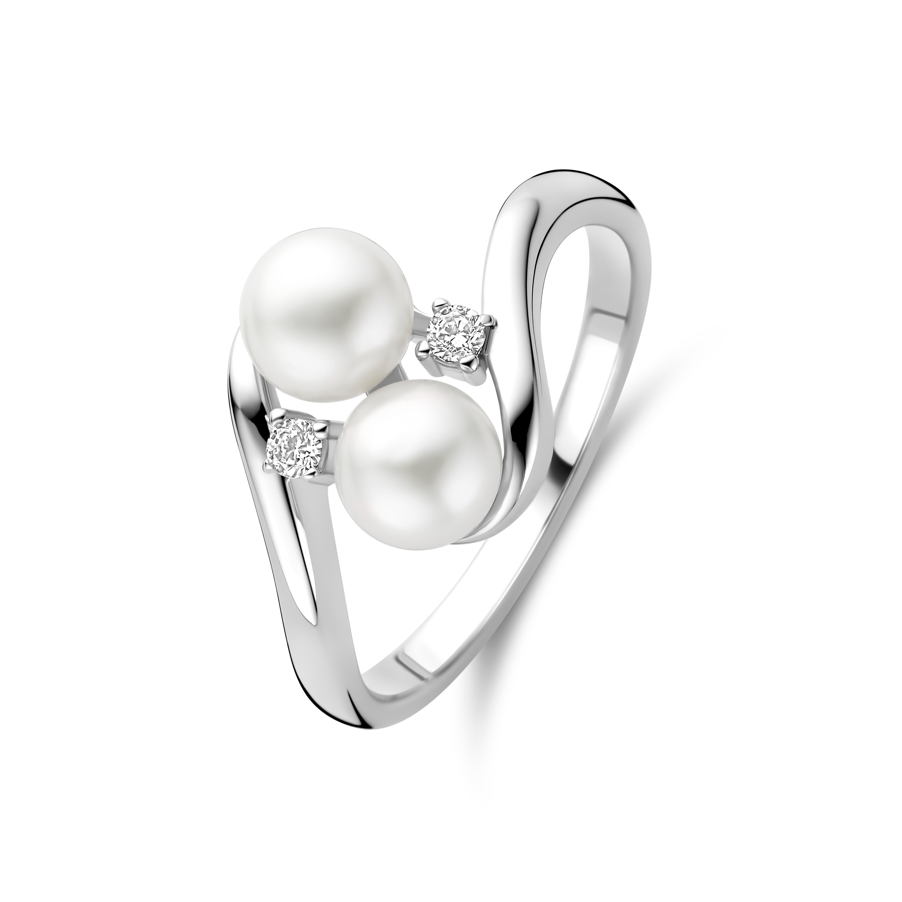 De Rosa di Luca zilveren ring met zirkonia en parel, modelnummer 62903158, is een verfijnde ring met prachtige zirkonia en een elegante parel. Gemaakt van 925 sterling zilver, straalt hij in een zilverkleur. Draag deze elegante ring als opvallend stuk op zichzelf of combineer hem met andere zilveren sieraden voor een chic geheel. Perfect voor zowel dagelijks als speciale gelegenheden.