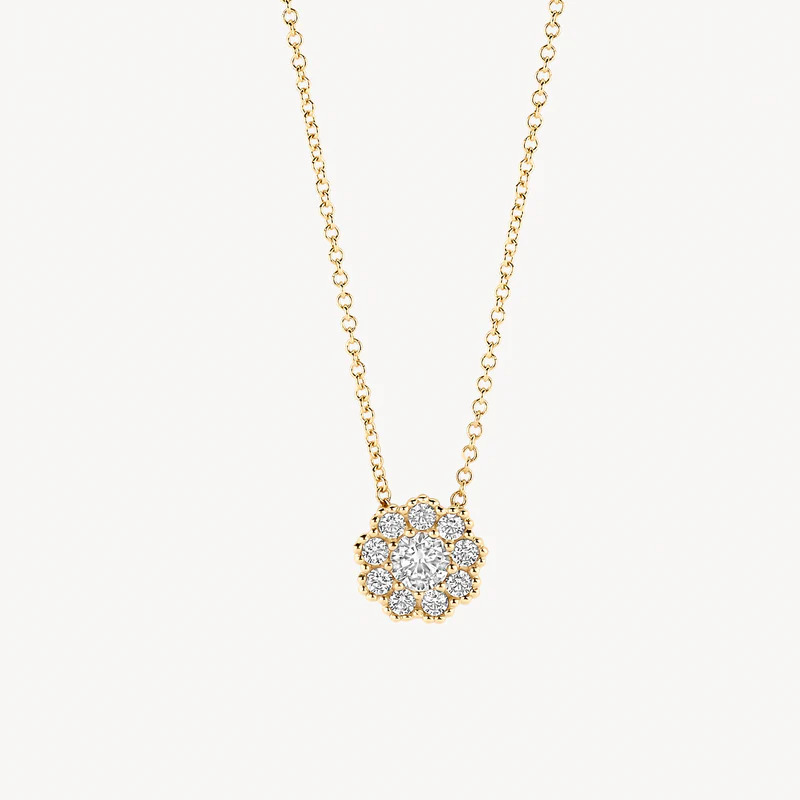 De Blush collier 14k geelgoud 3196YZI is een elegante halsketting vervaardigd uit 14-karaats geelgoud. Met een gewicht van 1,3 gram en een lengte van 42 cm, straalt hij stijl en verfijning uit. Perfect om dagelijks te dragen of als een verfijnde toevoeging voor speciale gelegenheden. Draag het om elke outfit een gouden touch te geven.