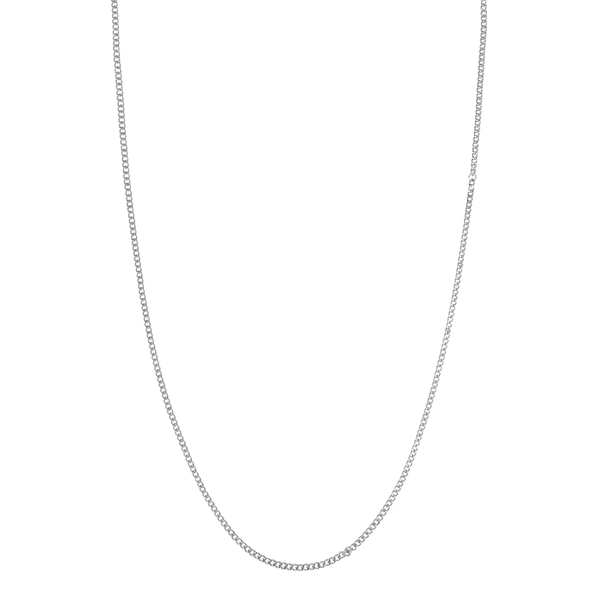 FERRO COLLECTION
Gourmette Three &ndash; Inox (w: 3mm)
Size: 50+10cm