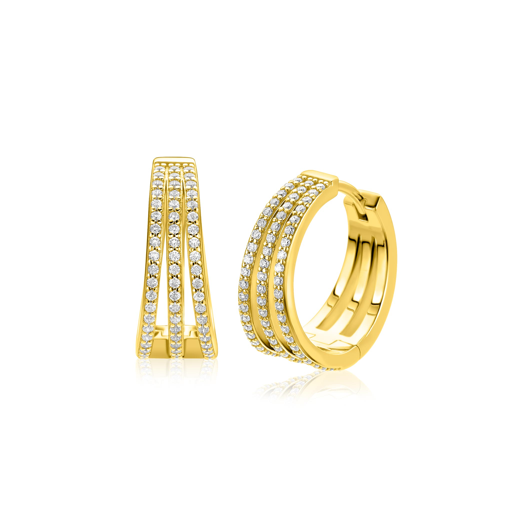 De ZIO2727YL is een verfijnde set creolen ontworpen om elke outfit te accentueren. Deze elegante juweelketen past perfect bij zowel dagelijks gebruik als speciale gelegenheden. Combineer ze met een opgestoken kapsel of losse golven voor een stijlvolle look. Voeg een vleugje glamour toe aan je dag met deze veelzijdige creolen. Perfect voor elke gelegenheid.