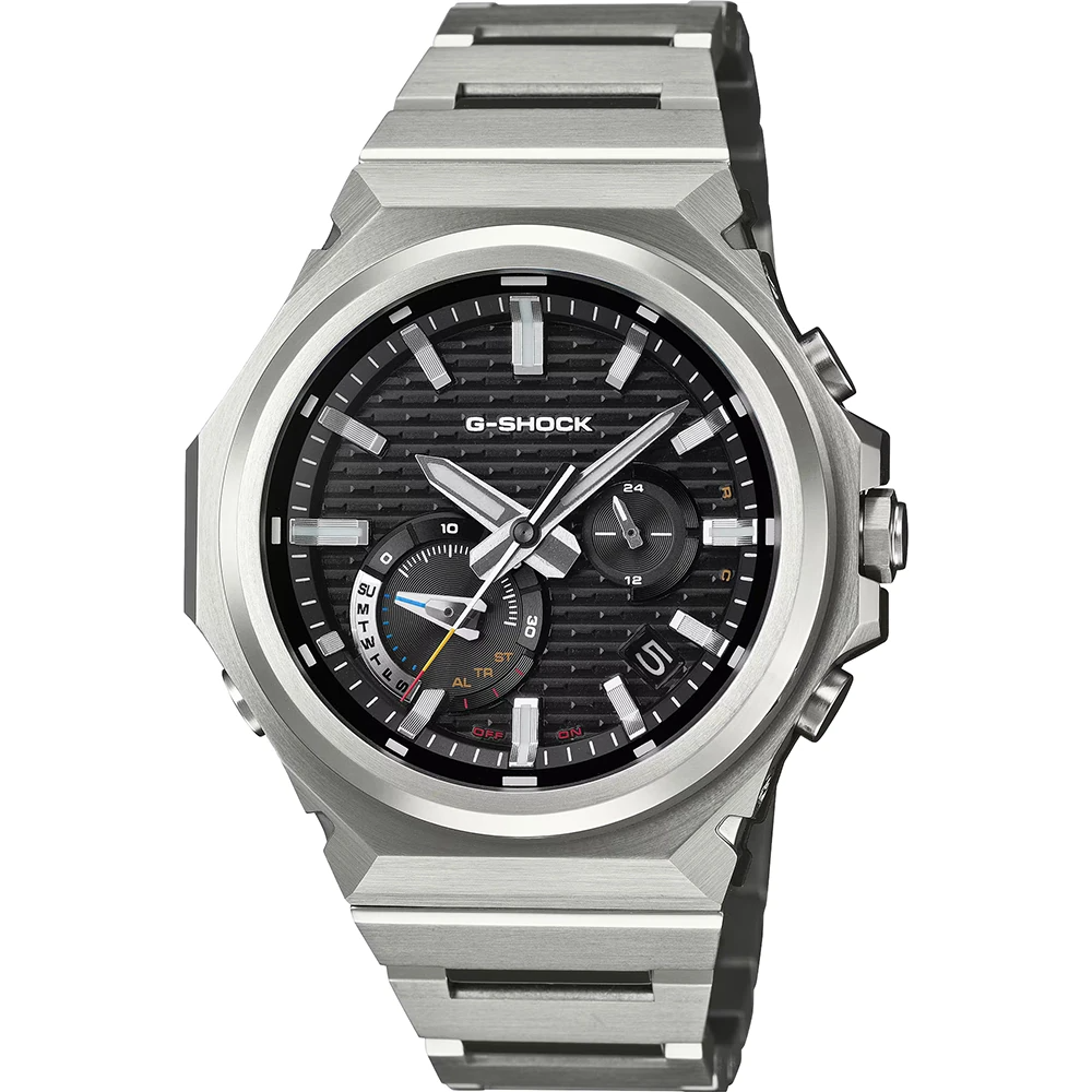 De G-Shock G-Steel GST-B1000D-1AER is een robuuste en stijlvolle polshorloge. Kenmerken zijn: schokbestendigheid, zonne-energie, Bluetooth-connectiviteit en een roestvrijstalen ontwerp. Draag deze horloge om je pols als zowel een dagelijks accessoire als een duurzame tijdwaarnemer. Perfect voor avontuurlijke en modebewuste dragers. Ideaal voor elke gelegenheid.