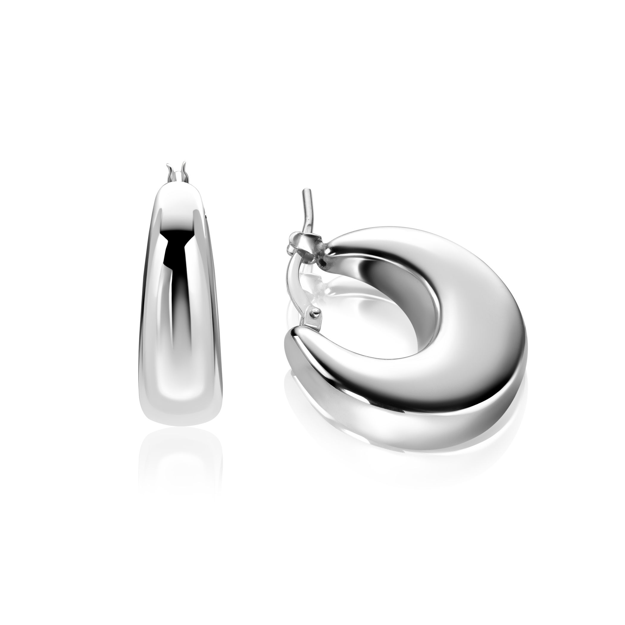 De ZINZI ZIO2751 oorringen zijn stijlvolle creolen met een aflopende ronde vorm van 22x7,2 mm. Deze prachtige sieraden van een onbekend merk voegen een verfijnde touch toe aan elke outfit. Ideaal om te dragen bij zowel formele als casual gelegenheden, deze creolen stralen elegantie uit en zijn een must-have in elke sieradencollectie.