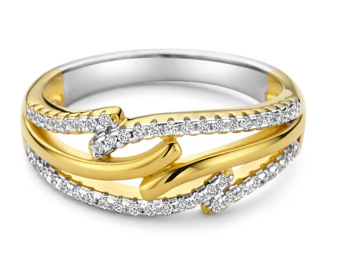 Zilveren ring met zirkonia's van het merk Silver Rose
Maat: 54 (ook in andere maten verkrijgbaar)
Materiaal: 925 zilver, verguld