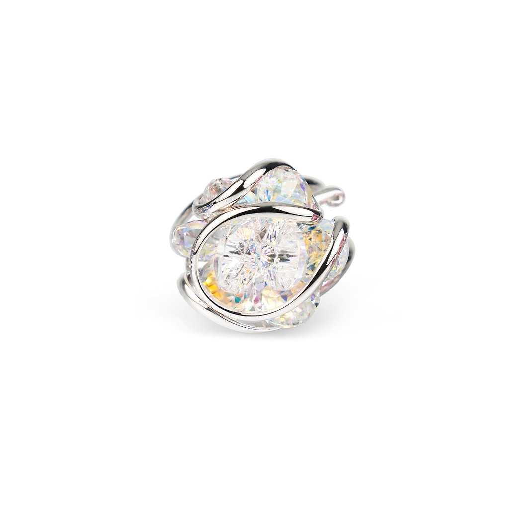  Andrea Marazzini - Ninfea Aurora Boreale - Multisize ring met Swarovski