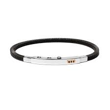 Zw staal rosegoud + diamant