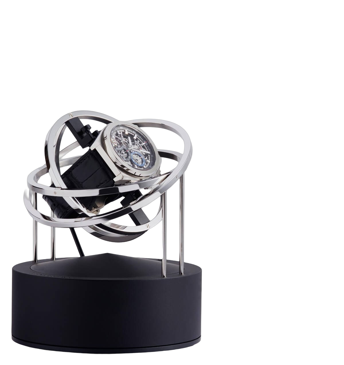 een watchwinder van Bernard Favre. 