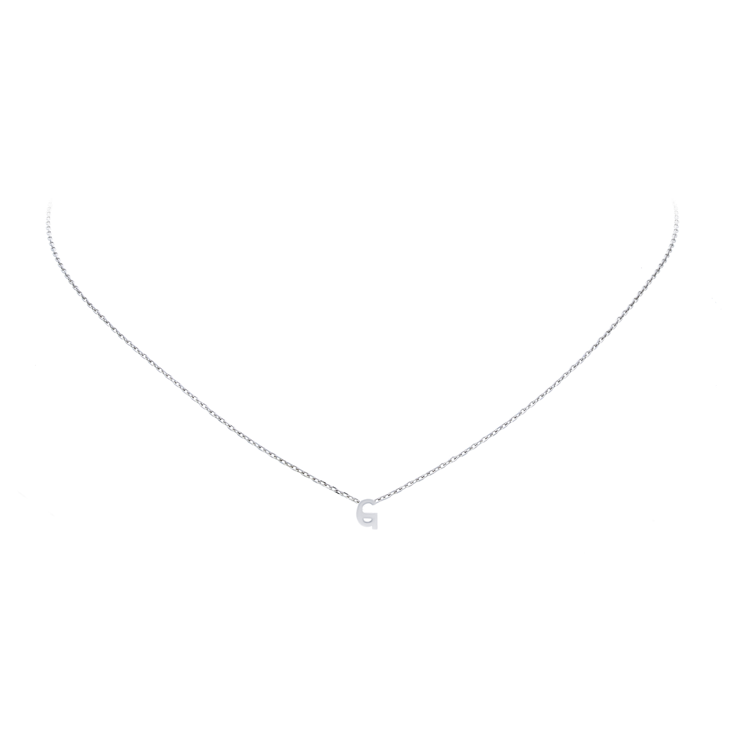 GLOW - 102.0666.0G - Ketting met hanger - Zilver