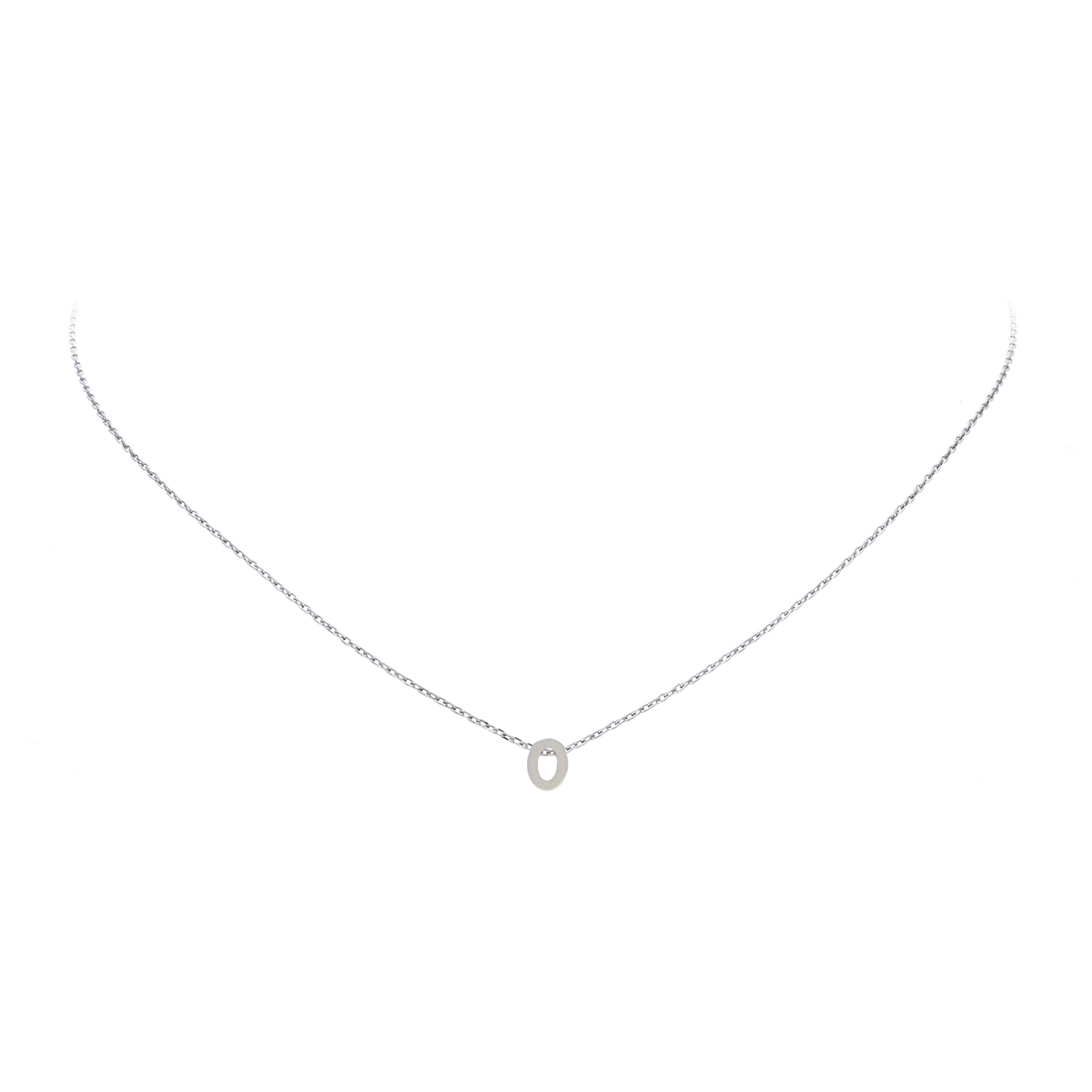 GLOW - 102.0666.0O - Ketting met hanger - Zilver