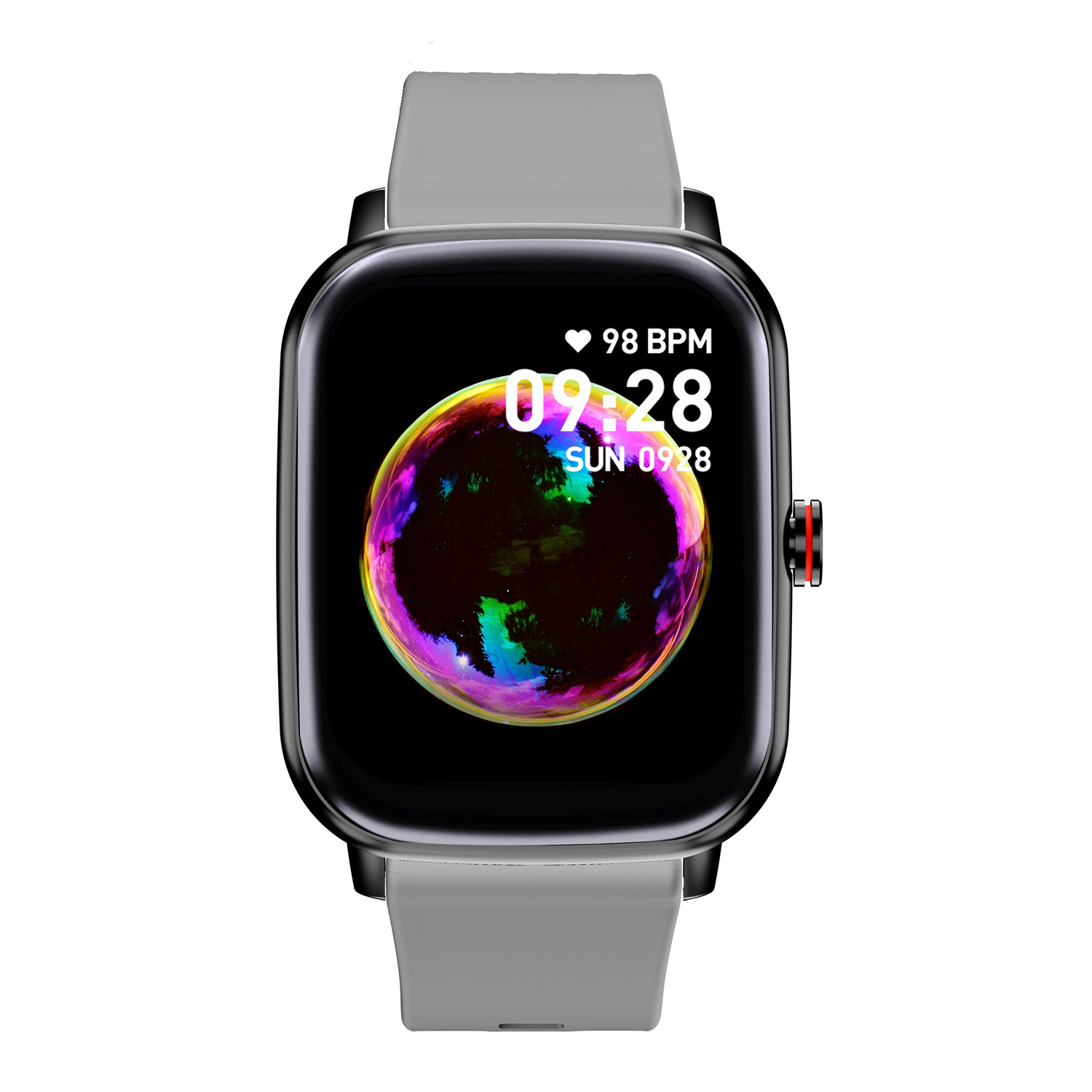 SMARTY2.0 SW098C 
Dit Smarty Smartwatch horloge is een stap in de toekomst. Door zijn Amoled scherm is het beeld vele malen scherper en intenser. De zwarte kast is gemaakt van aluminium met een gehard glas. Aan de kast zit een grijze siliconen band met een gespsluiting. Het rechthoekige horloge heeft een afmeting van 45x39x10mm en is spatwaterdicht. Deze smartwatch is sportief, stijlvol, maar zeker gebruiksvriendelijk. Om door apps, berichten en tekst te bladeren hoeft je alleen maar op het glas te tikken of de knop te gebruiken. Tevens heeft het een Find my watch functie.

Merk:
SMARTY2.0 Smartwatches verbinden je met de wereld. 
SMARTY2.0 biedt een brede keuze aan vormen en functionaliteiten. Een ronde of rechthoekige smartwatch? Eentje voor de smalle pols? Een ladies watch of een kids watch?  SMARTY2.0 heeft het allemaal.
De keuze qua functionaliteiten is onuitputtelijk: bluetooth bellen, stappenteller, hartslag- en bloeddrukmeter,  meerdere verschillende sporttrackers, menstruatie en ovulatie herinneringen, ingebouwde GPS, vind mijn smartphone en heel veel meer. Maak je eigen keuze.
Iedere SMARTY werkt zowel met iOS als met Android en is moeiteloos via een QR-code te koppelen met iedere mobiele telefoon. Misschien wel d&eacute; makkelijkste smartwatch voor iedereen.
SMARTY2.0 staat voor hoge kwaliteit in een betaalbaar prijssegment: &euro; 79 - &euro; 199.

Highlights:
- Geschikt voor Android en iOS  
- De Smartwatch heeft Bluetooth call 
- Hoge batterij efficientie
- 24 uur hartritme meting
- Bevat smart music en mini games
- Door de verschillende meters en tellers is het mogelijk om onder andere de hartslag, stappen, snelheid, slaap, luchtdruk, stress, hoogte- en diepte te meten
- D.m.v. de ingebouwde GPS, is het mogelijk om offline te navigeren en achteraf je route terug te kijken (zonder dat de telefoon in de buurt is)
- Stof,- Waterdichtheid: IP68