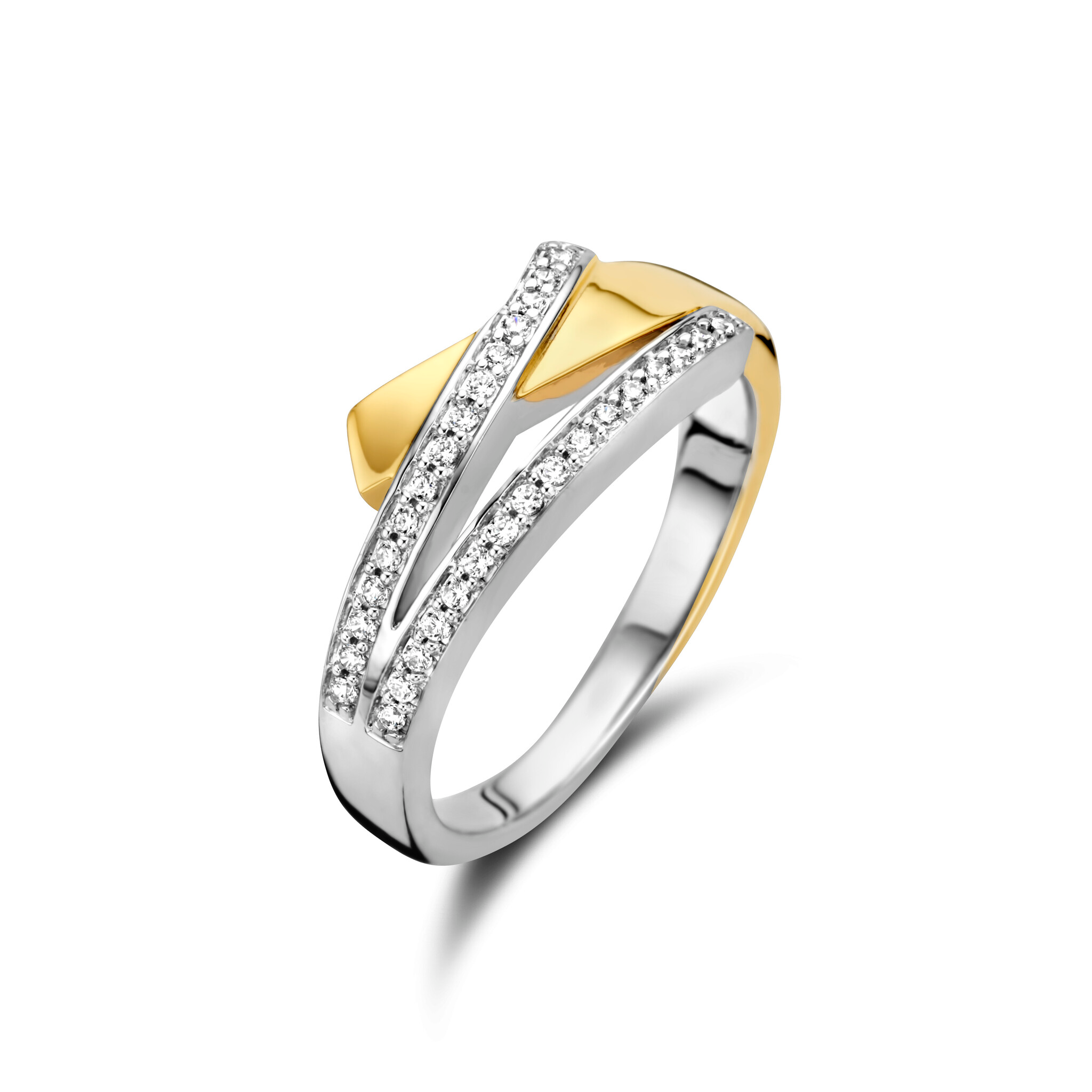 Rosa di Luca 629.848.50 Ring Verguld met Zirkonia