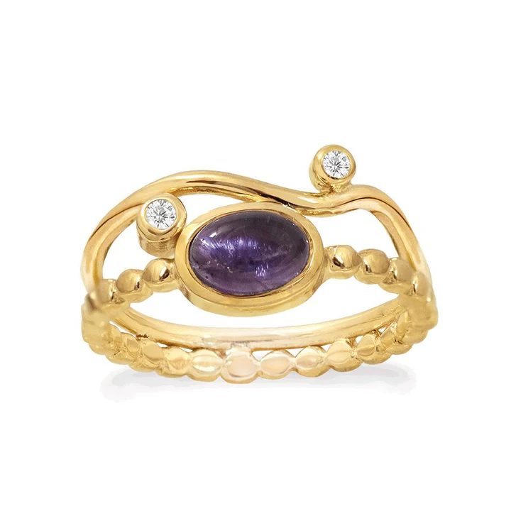 De Ring Purple Rain (GP) met modelnummer 82403334 van een onbekend merk is een prachtige sieraad in de categorie juwelen. Deze ring, met elegant ontwerp, is perfect voor speciale gelegenheden. Draag hem solo voor een verfijnde look of combineer met andere sieraden voor een speelse touch. Een must-have accessoire voor elke sieradenliefhebber.