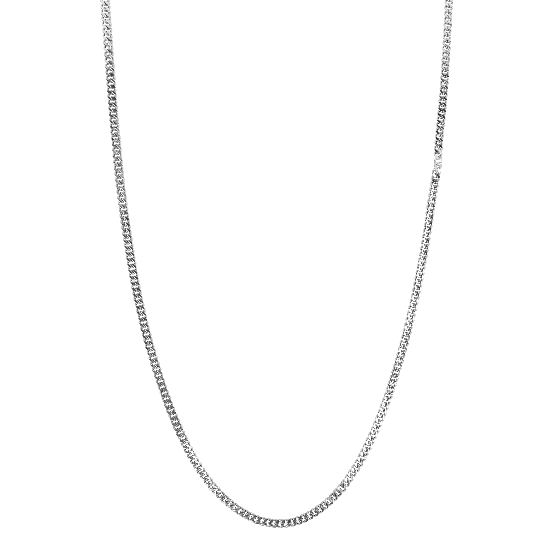 Stalen collier 60 cm