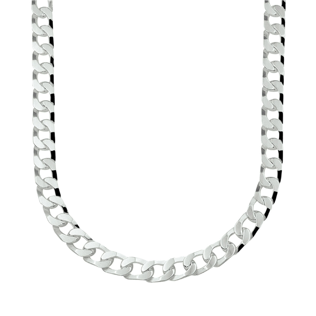 Stijlvol zilveren collier met een gourmet schakel. Het collier heeft een draaglengte van 50cm en een schakelbreedte van 5.5mm. Uitgevoerd met een stevige karabijn sluiting.