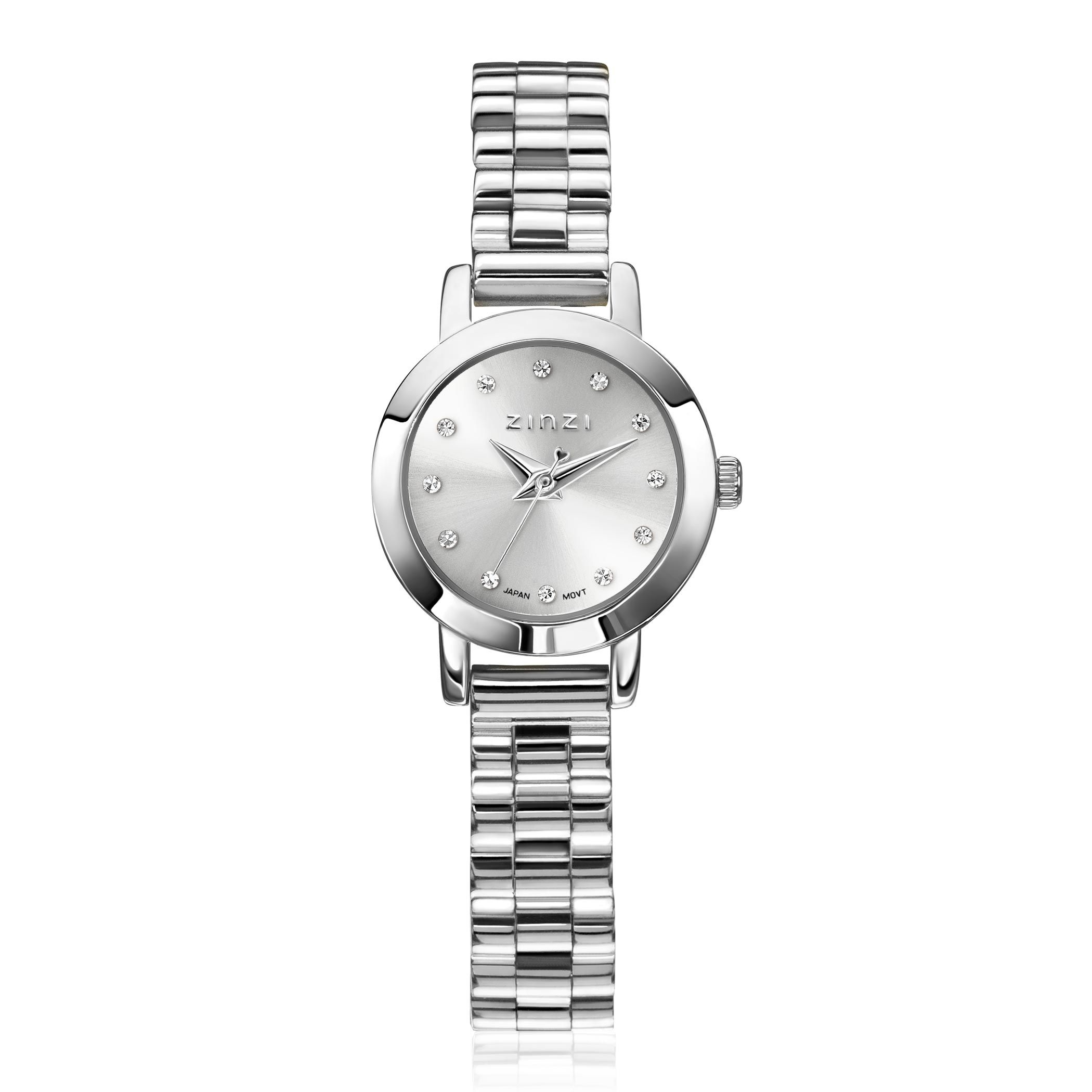 Zinzi horloge 28mm zilver