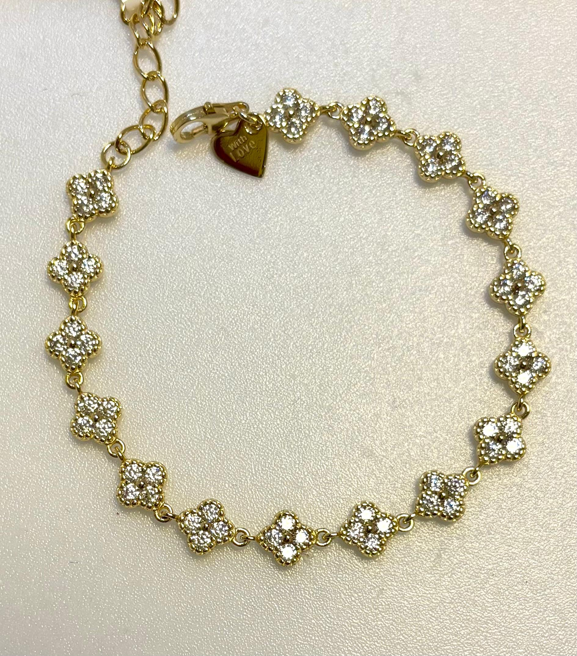 Armband met zirkonia 