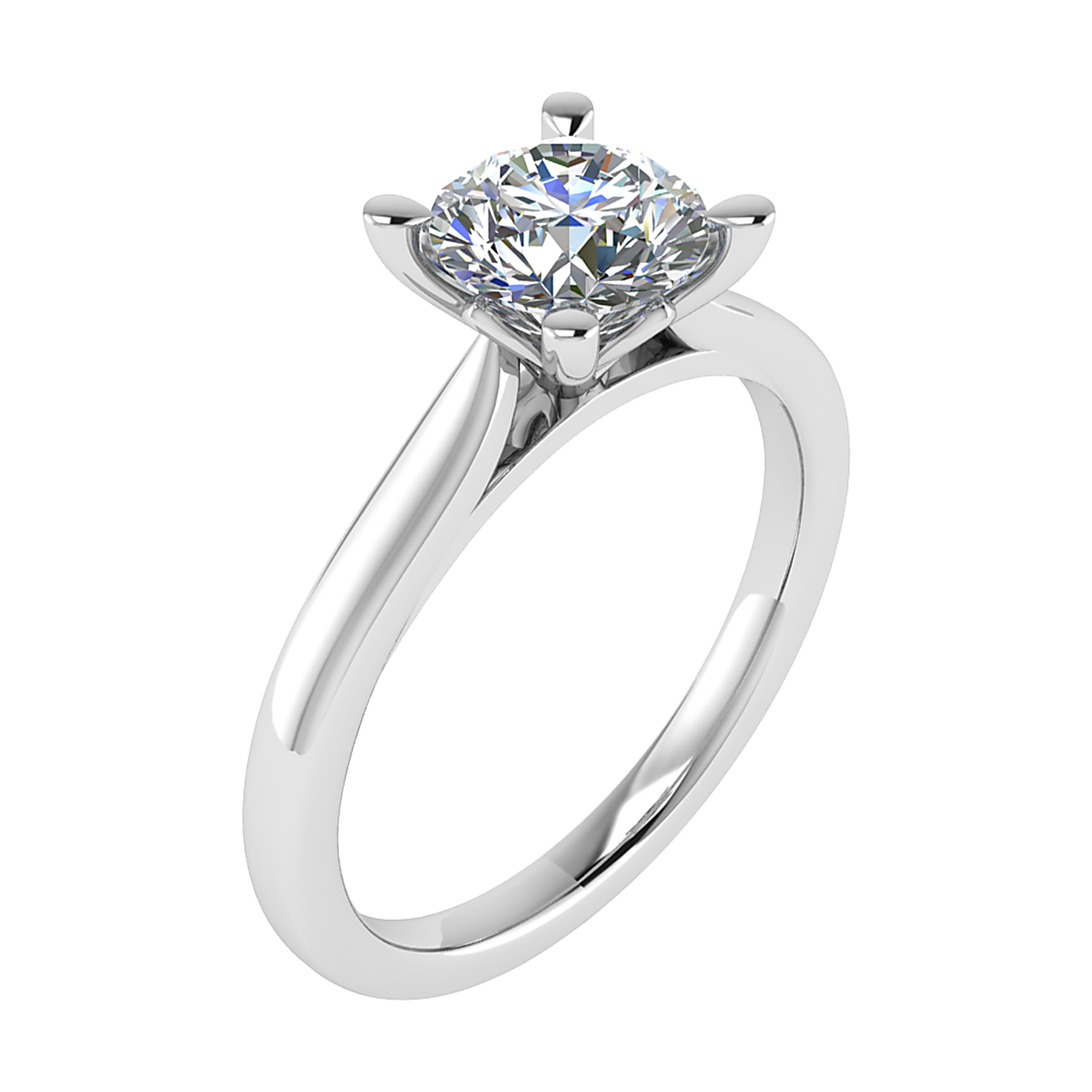 De RX6702 is een solitaire ring in 18 karaat witgoud, bezet met een ronde lab-gegroeide diamant van 0,52 karaat. De diamant heeft een briljante slijpvorm, zuiverheid VS1 en kleur D. Deze verlovingsring, maat 53, straalt luxe en elegantie uit. Perfect om te dragen tijdens speciale gelegenheden of als een dagelijks luxe accent.