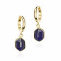 GEO collectie Jorge Revilla

Zilver vergulden oorhanger met lapis.
27 mm lengte