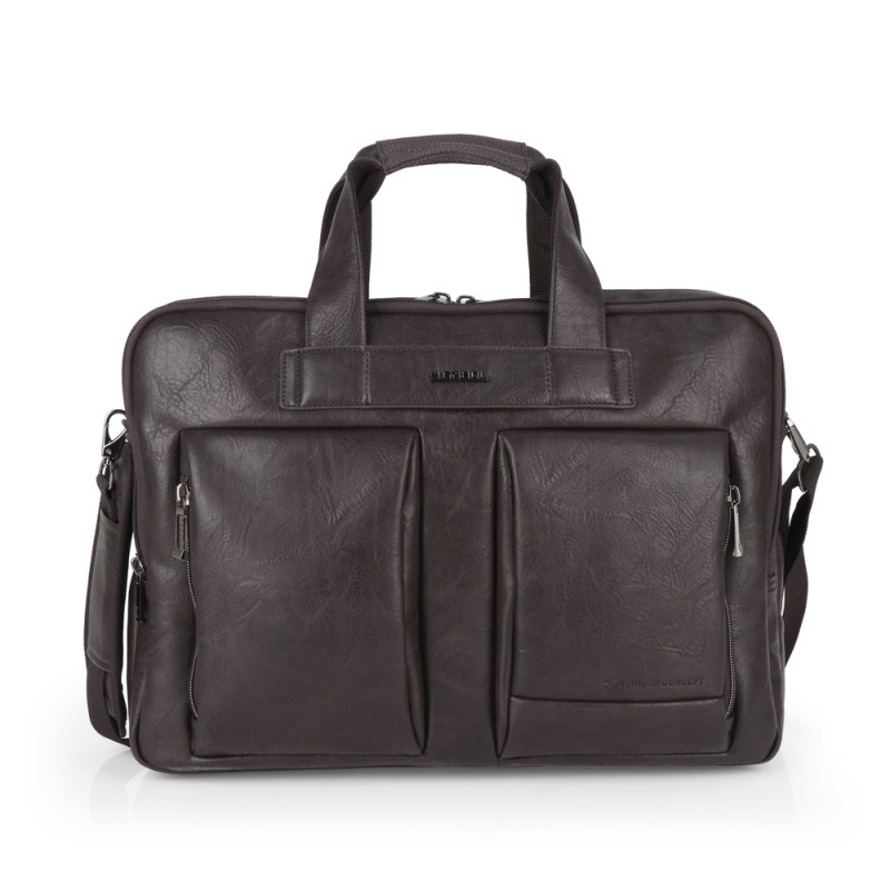 Laptoptas 15,6" van synthetisch leer – Beige – Met dubbel compartiment & trolleyband
Beschrijving

Stijlvolle en professionele laptoptas geschikt voor laptops tot 15,6 inch, vervaardigd uit hoogwaardig synthetisch leer in een elegante beige kleur. Deze tas beschikt over een geïntegreerde documenthouder, een praktische organizer en twee ruime compartimenten voor optimale indeling.

Dankzij de trolleyband bevestig je de tas eenvoudig op een koffer, ideaal voor zakenreizen.
De binnenkant is voorzien van een luxe voering, extra padding en een apart laptopvak voor maximale bescherming. Gemaakt van PVC-vrij materiaal.

Afmetingen: 42 × 31 × 9 cm

Inhoud: 10,8 liter

Productdetails

Collectie: LINK

Categorie: Aktetassen

Producttype: Professioneel

Materiaal: Synthetisch leer

Afmetingen: 42 × 31 × 9 cm

Gewicht: 0,92 kg

Volume: 10,80 liter

Eigenschappen

Trolleyband / kofferbevestiging

Dubbele compartimenten

Organizer
