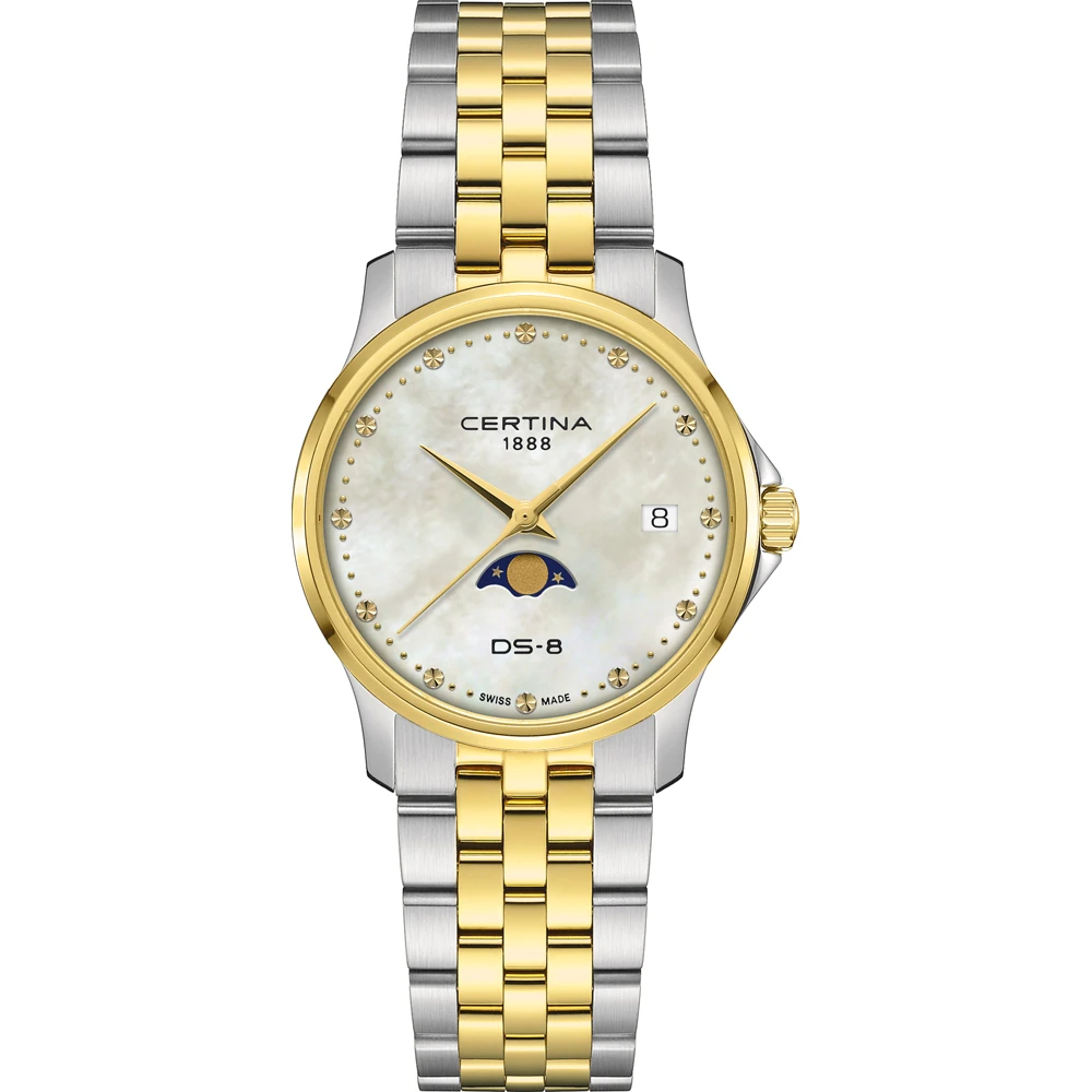 De Certina DS-8 Horloge, modelnummer C0452232211100, biedt verfijnde elegantie en precisie. Deze polshorloge combineert stijl met functionaliteit en is ideaal voor dagelijks gebruik of speciale gelegenheden. Draag het om je pols voor een tijdloze uitstraling die elke outfit complimenteert. Perfect voor de moderne man of vrouw die stijl en betrouwbaarheid waardeert.