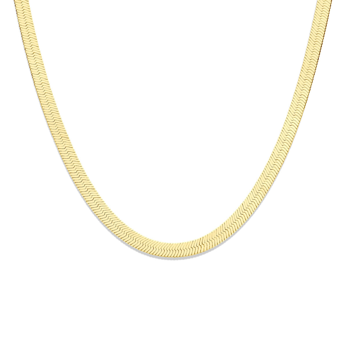 Collier Slang Plat 3 mm 14k
Deze prachtige slang collier, gemaakt van 14-karaats geelgoud, en heeft een breedte van 3 mm. Perfect voor zowel dagelijks gebruik als speciale gelegenheden. Combineer met andere gouden sieraden voor een chique look of draag solo voor een subtiele elegantie. Voeg verfijning toe aan elke outfit met dit tijdloze sieraad.