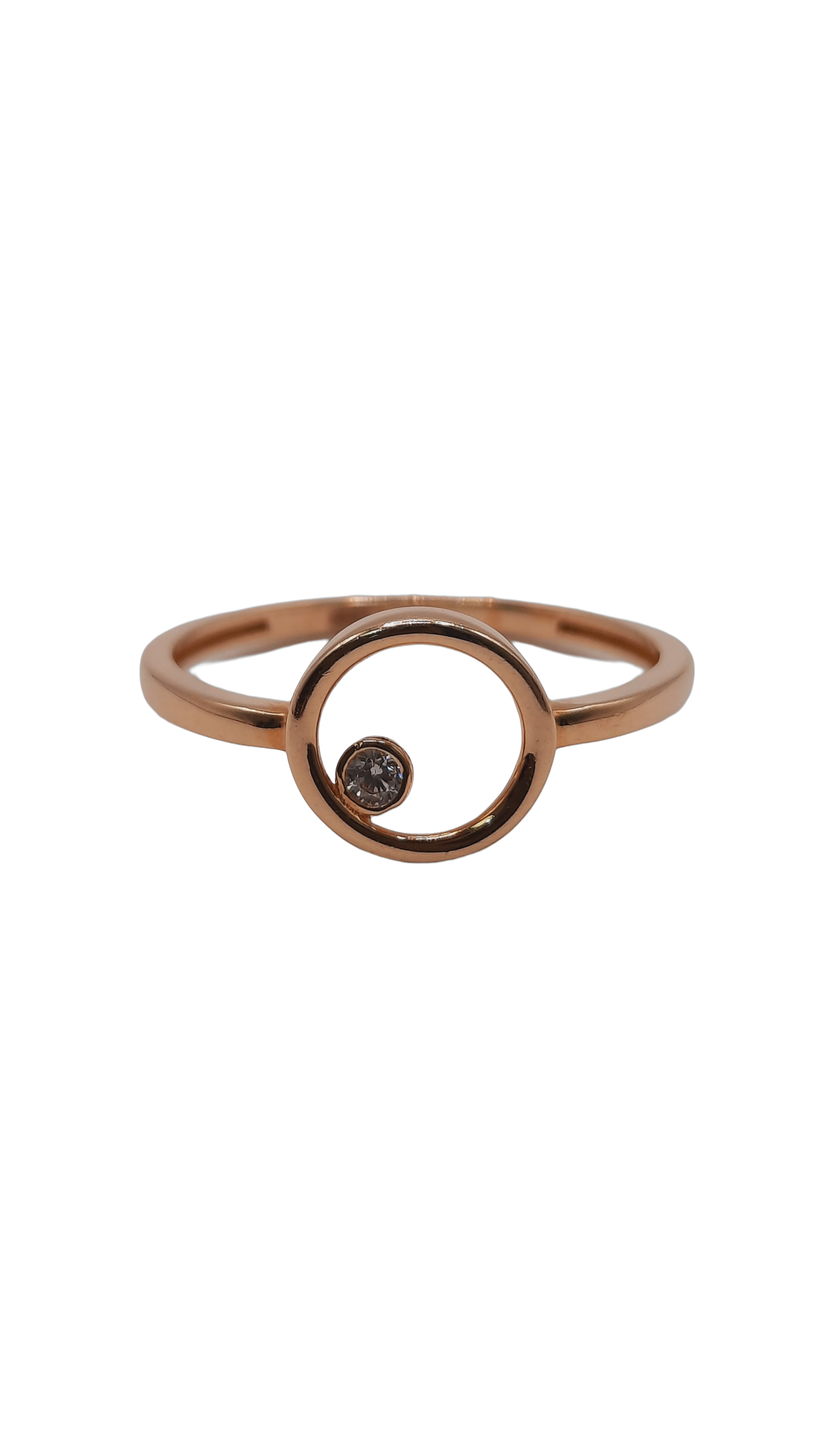 gouden ring
14kt met stenen 