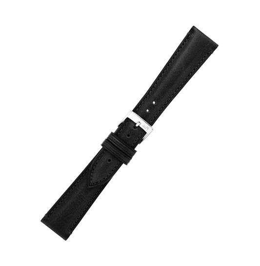 Dit is een zwarte horlogeband van het merk Morellato uit de serie REGGIANI