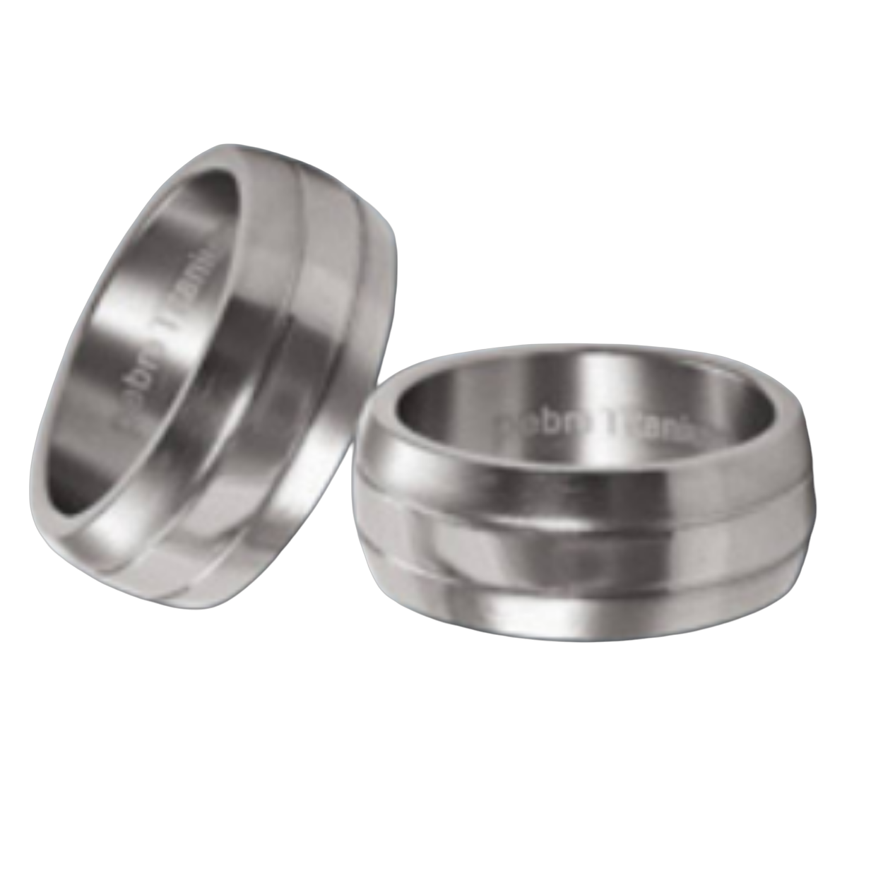 Titanium ring mat/poli