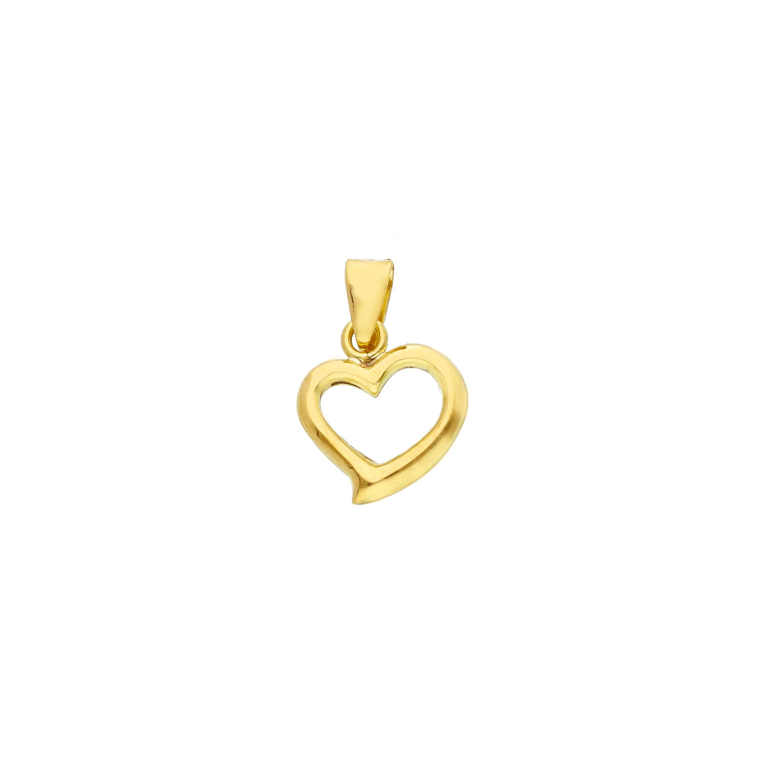 Deze fijne hanger is gemaakt in 18 karaat geel goud met een loshangend oogje waar het hartje aanhangt. Draag het elegant aan een fijne ketting voor een subtiele en luxueuze uitstraling. Perfect voor een romantische gelegenheid en een stijlvolle aanvulling op elke sieradencollectie.