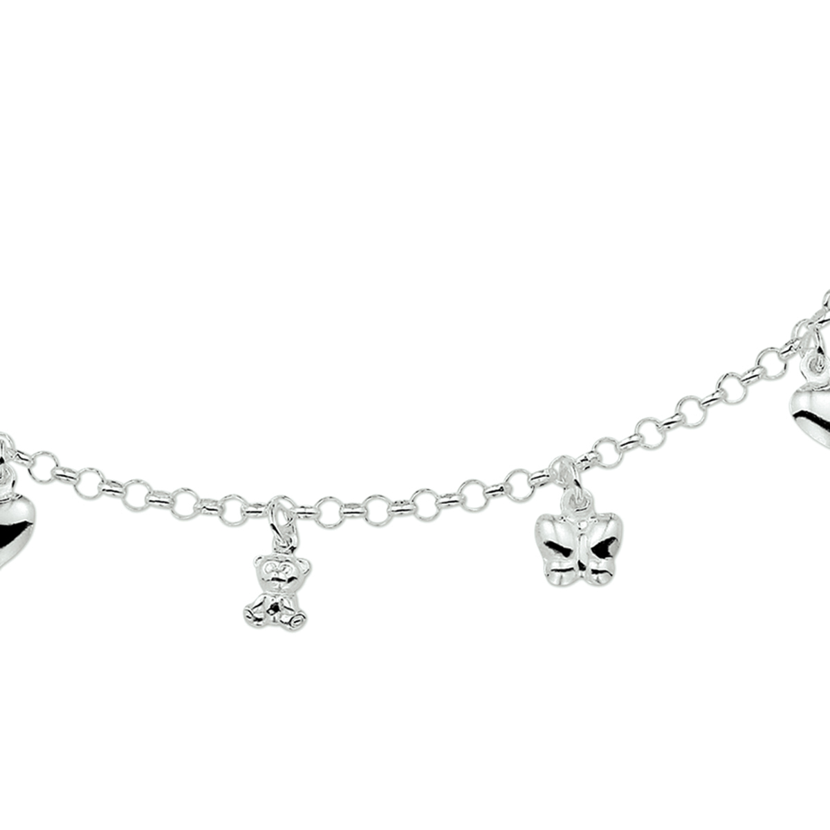 De Collier diverse bedels 42 cm met modelnummer 1007754 is een prachtige zilveren ketting met een glanzende afwerking, gemaakt van 925 sterling zilver. Deze jasseron ketting weegt 8,3 gram en heeft een zilverkleurige uitstraling. Perfect voor dagelijks gebruik of een speciale gelegenheid. Draag het solo of combineer met andere sieraden voor een stijlvolle look.