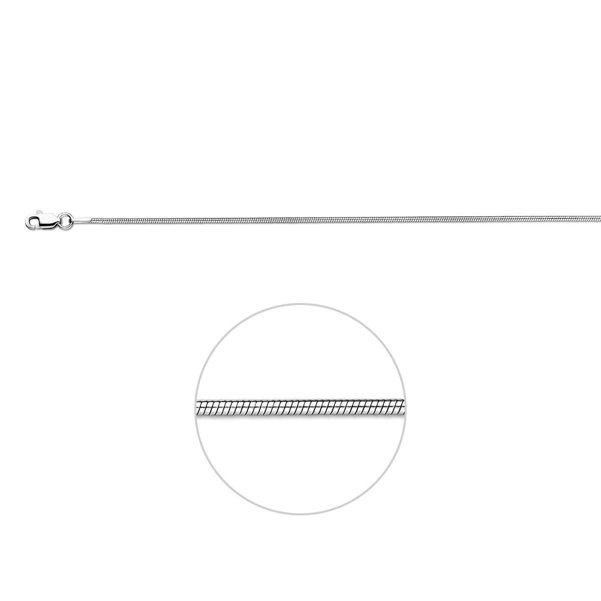 De schakelbreedte is 1.2mm.