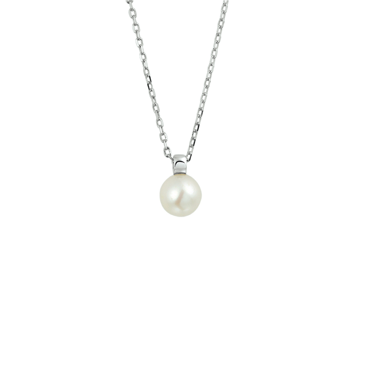 Productkenmerken: Exclusief Zilveren collier modelnummer 1322089. Gewicht: 1.72 gram. Glanzend rhodium-geplateerd, zilverkleurig. Categorie: Sieraad, Type: Ketting. Lengte: 41 cm, met gekweekte parel.  

Draagadvies: Ideaal voor elegante gelegenheden, combineer dit collier met een avondjurk of formele outfit voor een verfijnde uitstraling.