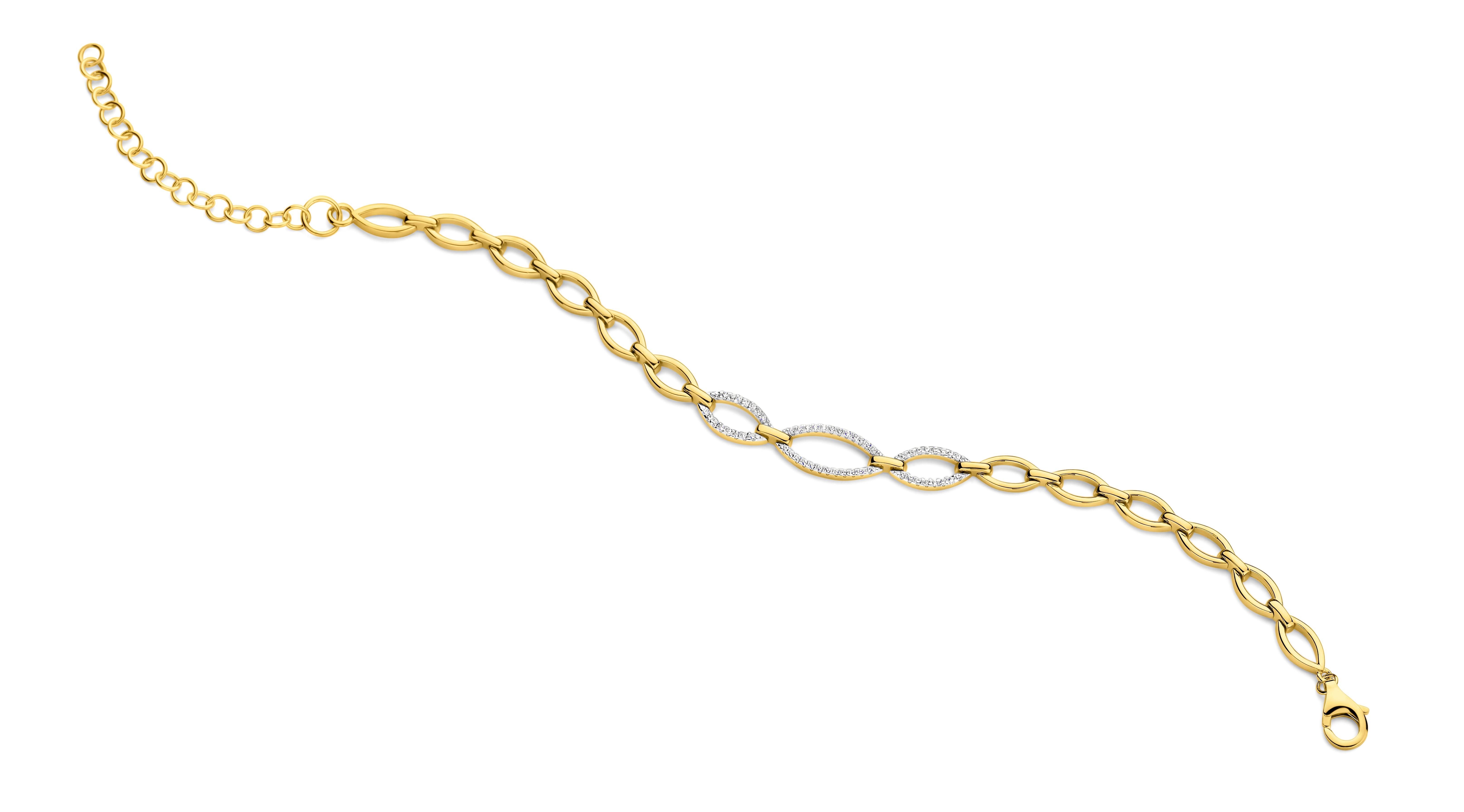 Armband in goud 18 k verguld van het merk Silver Rose 