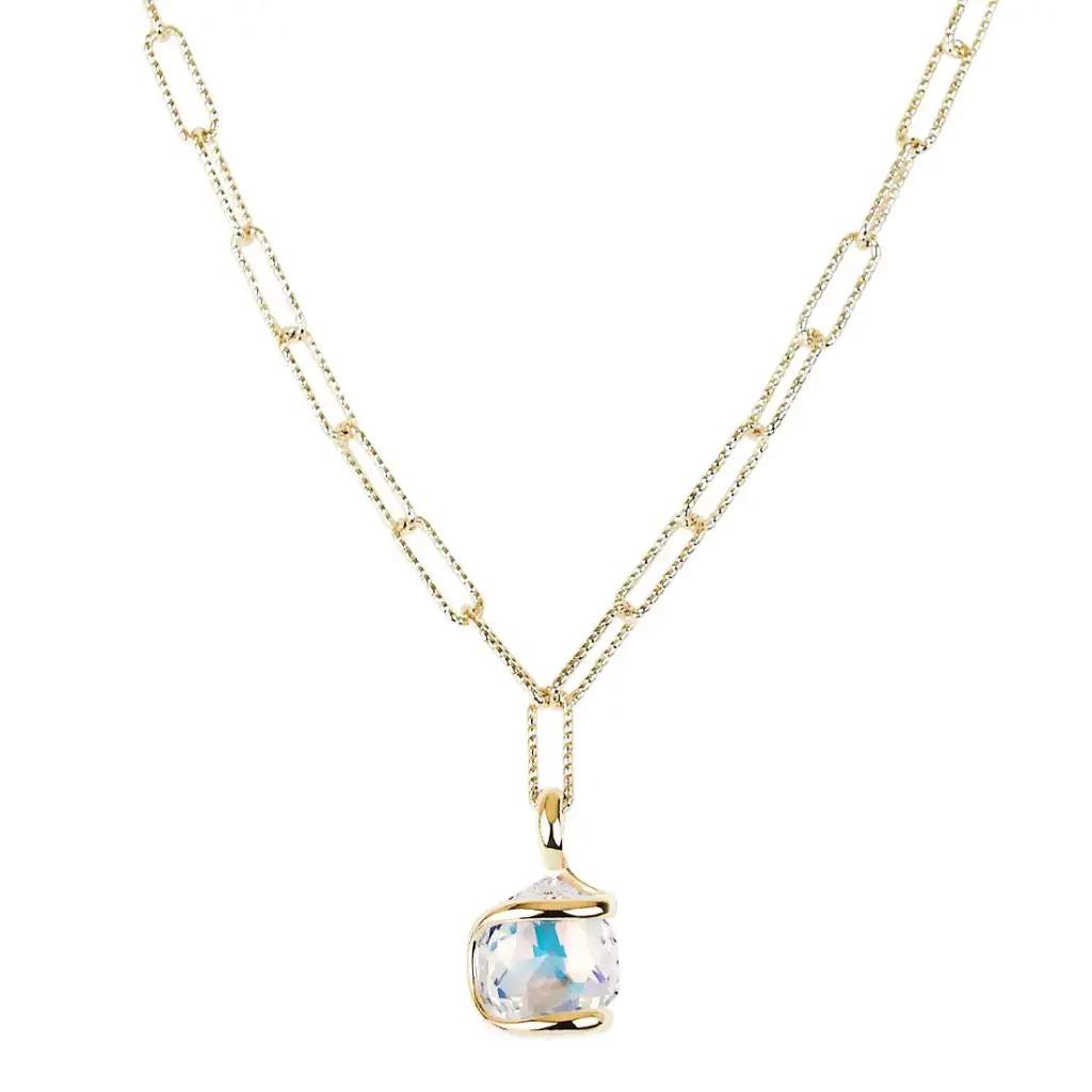 De sieraden van Andrea Marazzini worden ontworpen en handgemaakt in Italië. Dit sieraad is gemaakt van verguld metaal in combinatie met kristal van hoge kwaliteit. Het materiaal is hypoallergeen en nikkelvrij. Ieder Andrea Marazzini sieraad is uniek en een schoonheid voor het oog.
