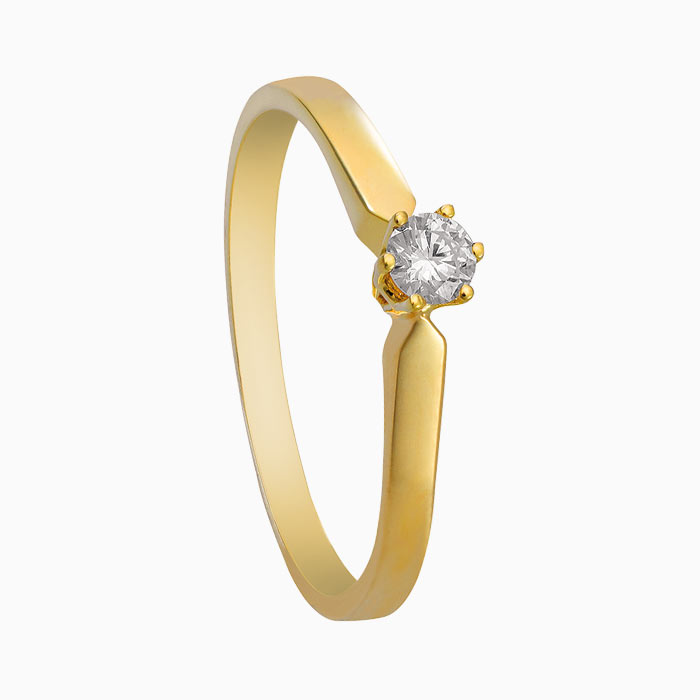 LET OP: op de foto in geel goud afgebeeld, in de winkel is deze ros&eacute; goud!

De ECLAT Ros&eacute; gouden ring van 14 karaat is een verfijnde toevoeging aan elke sieradencollectie. Met een diamant van 0.20 karaat straalt deze luxe en elegantie uit. Perfect voor elke gelegenheid, draag het als een statement ring op zichzelf of combineer het subtiel met andere sieraden voor een gelaagde look.