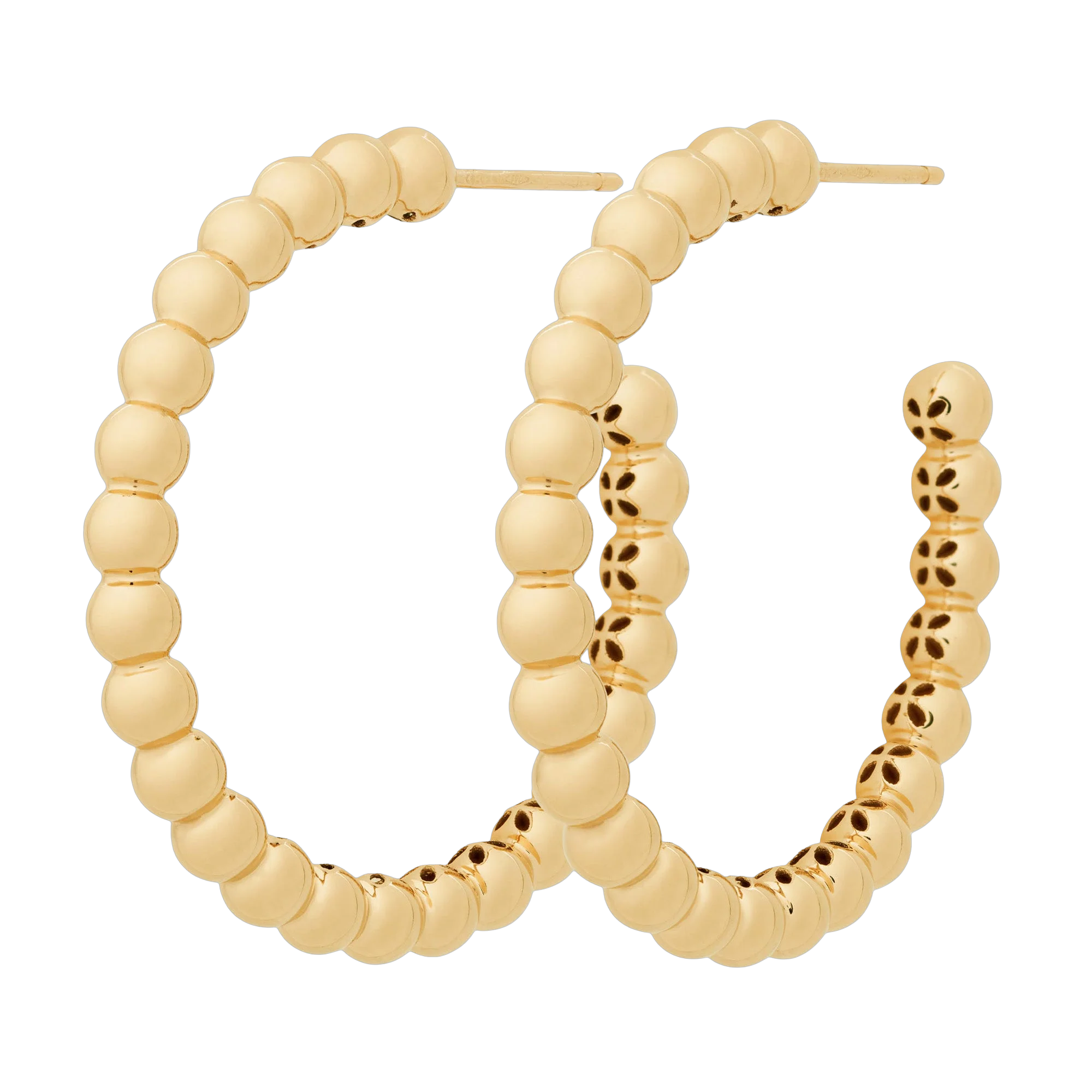 Ontdek oorbellen 7OG4827 uit de Lux-collectie: minimalistische, perfect afgewerkte 18 karaat geelgouden creolen met een diameter van 35 mm. Een tijdloos en luxe ontwerp dat iedere look verfijnt.