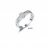 Ring zilver met zirconia