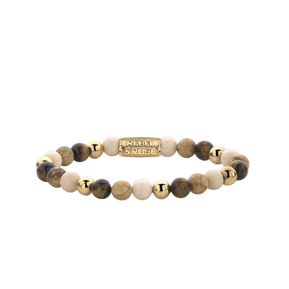 Rebel & Rose - Autumn Love 6mmVerguld Large - RR-60044-G-L