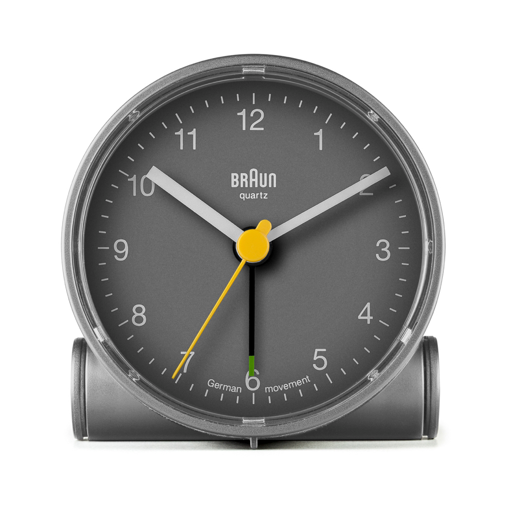 BrAun - Wekker met alarm en extra stil uurwerk - BNC001GYGY