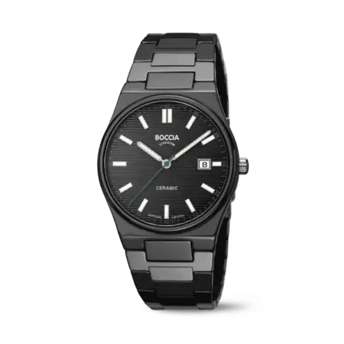 Der HAU-Q TI, CER.SCHW,ZBL:SCHW./SILB IN mit Modellnummer 3675-01 ist eine hochwertige Armbanduhr. Eigenschaften sind: schwarzes Keramikdesign, silberne Details. Am besten tragen Sie diese edle Uhr am Handgelenk f&uuml;r einen eleganten, stilvollen Auftritt im Alltag oder bei besonderen Anl&auml;ssen. Eine perfekte Erg&auml;nzung f&uuml;r jedes Outfit.