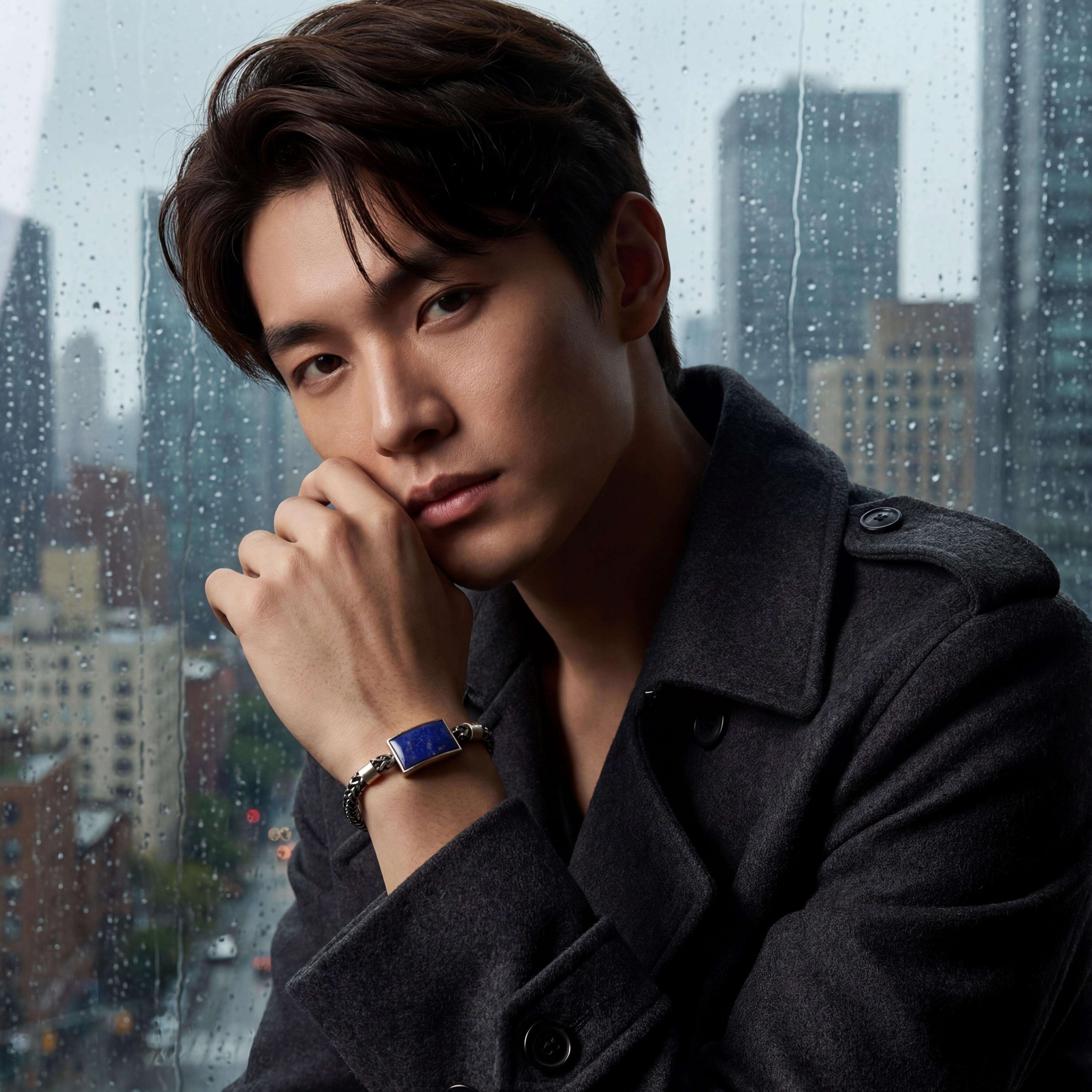 Das Armband in geschwärztem Silber und Gold 750 mit einem Lapislazuli ist ein einzigartiges Schmuckstück. Ideal für elegante Anlässe oder als Highlight im Alltagslook. Tragen Sie es solo oder in Kombination mit anderen Armbändern für einen stilvollen Auftritt. Perfekt für jeden Schmuckliebhaber. Länge 21 cm UNIKAT