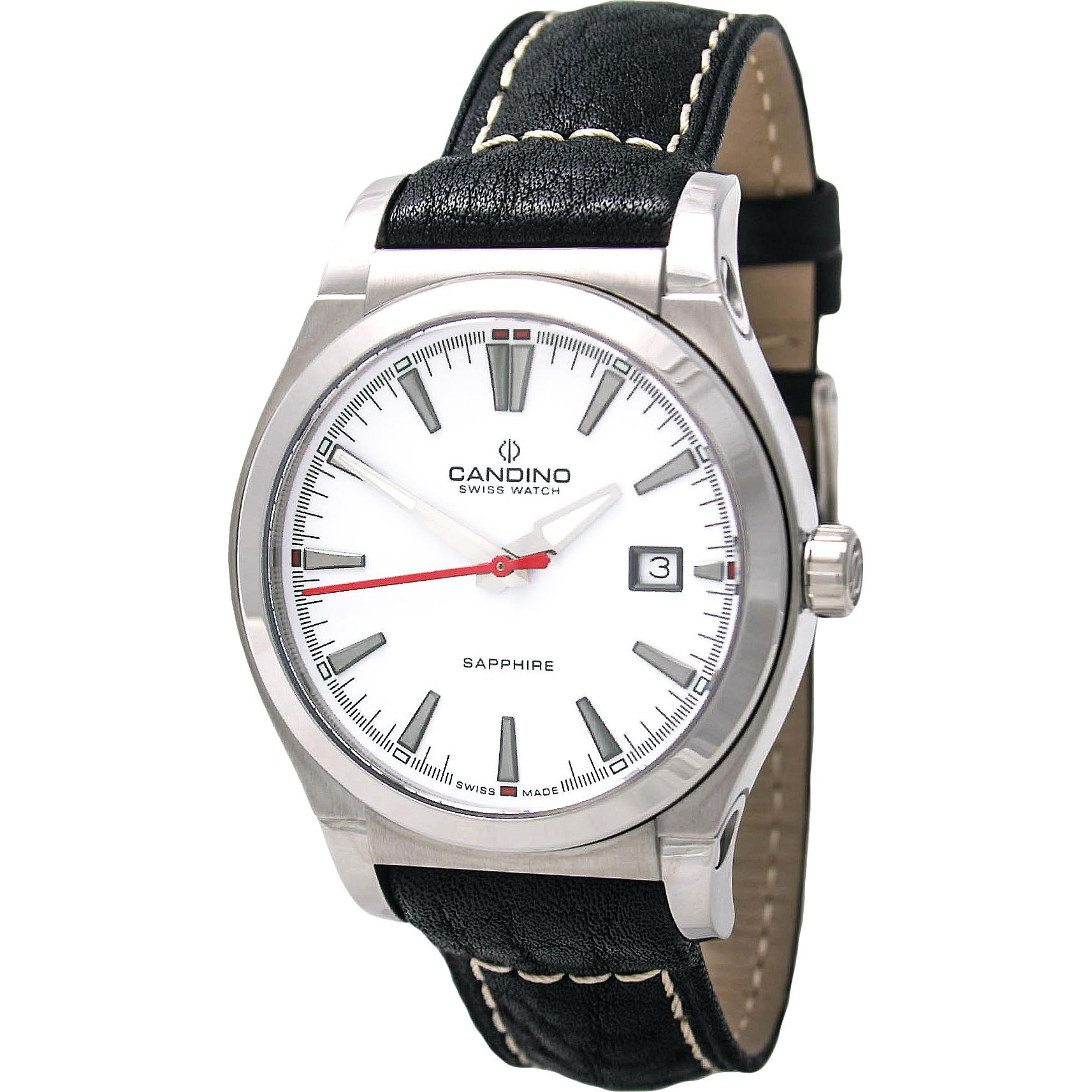 Candino Swiss made- sapphire glas-10 atm