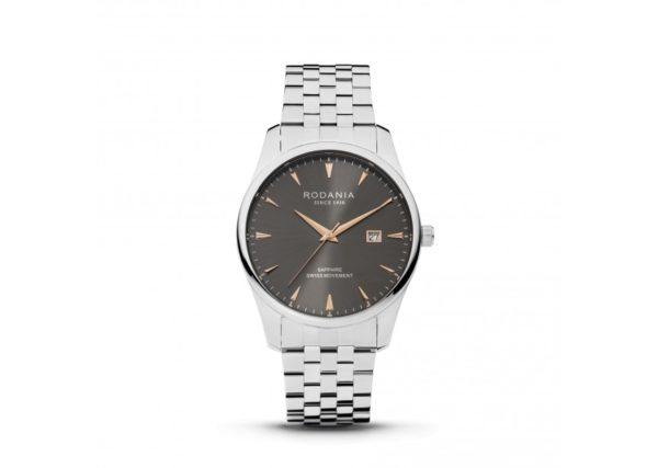 Gstaad-stalan kast en band-bruine wijzerplaat-5atm