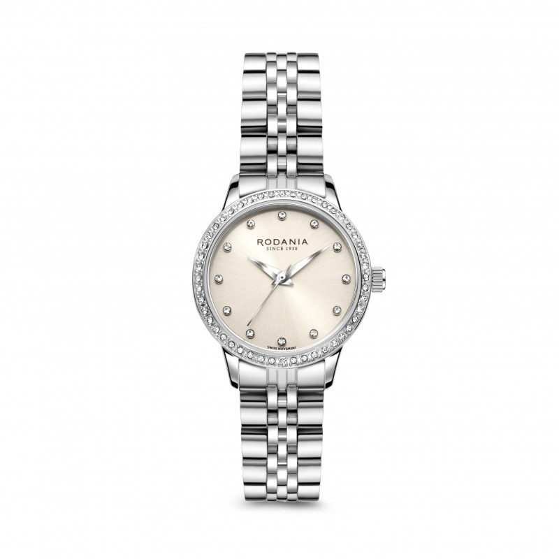 Rodania met stalen kast en band