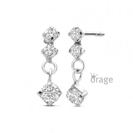 Slingeroorringen met zirconia