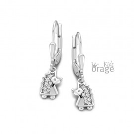 Oorslingers egel met zirconia